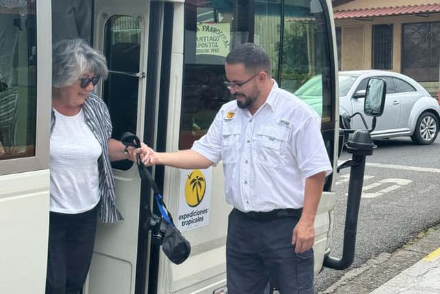 Transport to La Fortuna