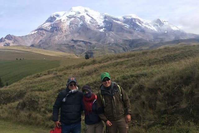 Hiking the Chimborazo Volcano