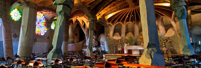Ticket to Colonia Güell and Gaudi's Crypt