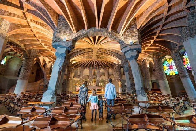 Ticket to Colonia Güell and Gaudi's Crypt