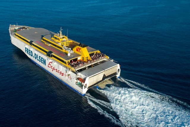 Ferry to Tenerife
