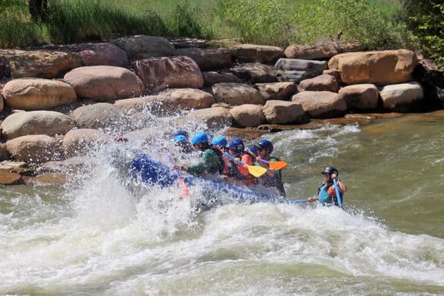 Rafting in the Animas River