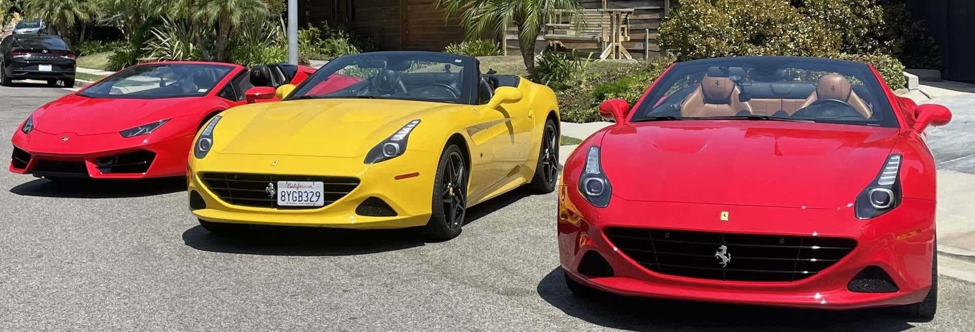 Hollywood Ferrari Tour