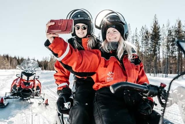 Luosto Snowmobile Tour