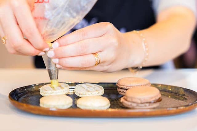 Macaron Workshop at Galeries Lafayette