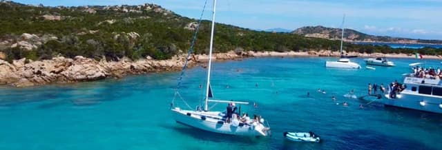 La Maddalena, Spargi, Budelli + Santa Maria Sailing Tour