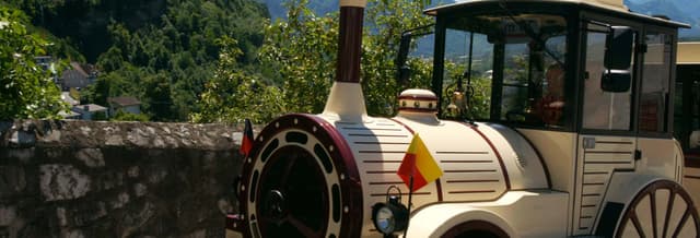 Sightseeing Train Tour of Vaduz