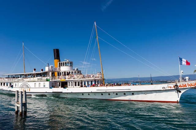 Lake Geneva Boat Ride