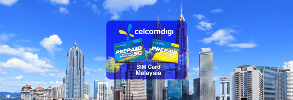 Malaysian SIM Card|celcomdigi High Speed ​​Internet + Call SIM Card|Pick up at Kuala Lumpur, Kota Kinabalu and Tawau Airports