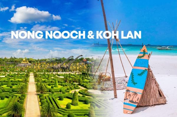 Koh Larn & Nong Nooch Botanical Garden Joined Tour | Pattaya