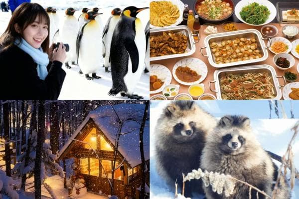 Hokkaido Day Tour from Sapporo: Asahiyama Zoo, Biel Blue Pond, Furano & Biei Seasonal Attractions (English/Mandarin Guide)