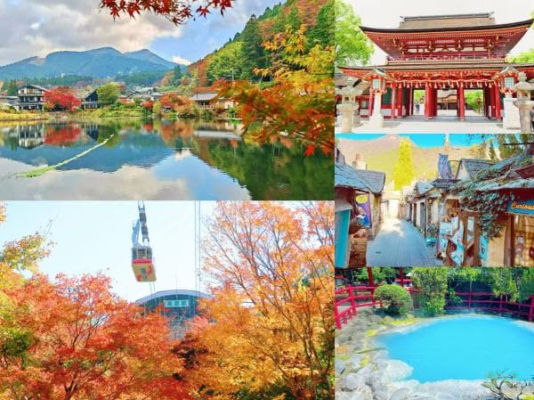 Kyushu Day Tour | Beppu Ropeway, Sake Hell, Yufuin Village, and Dazaifu Tenmangu Shrine, with Free Onsen Eggs and Soft Drinks (Chinese/English Tour/Departing from Fukuoka)