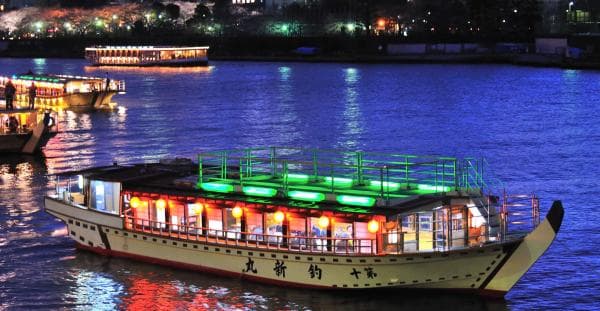 Tokyo, Japan | Asakusa Yakata Boat - New Liveaboard Fishing Experience | Includes Deluxe Meals & Unlimited Drinks