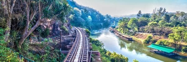 Erawan National Park Small Group 1-Day Tour: Erawan Waterfall & Bridge on the River Kwai in Kanchanaburi | Thailand