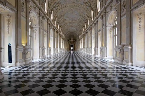 Venaria Royal Palace and Gardens in Turin
