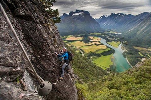 Via Ferrata Åndalsnes West Wall