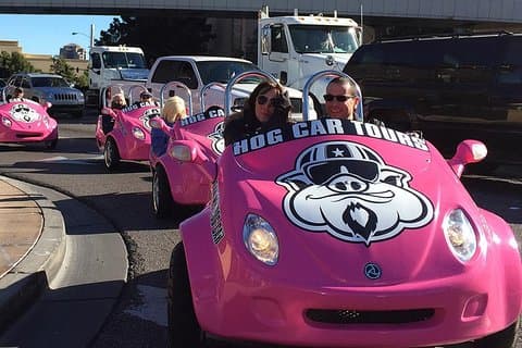 Las Vegas Strip and Downtown Scooter with Food Tour