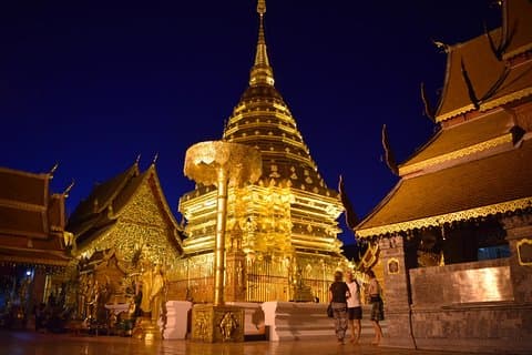 Half Day Umong Temple and Monk Chanting at Doi Suthep Temple ( Private tour)