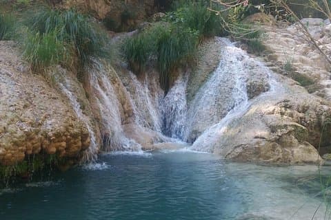 Hike Polilimnio waterfalls