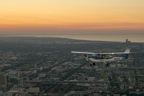 New Orleans Night Sightseeing Flight