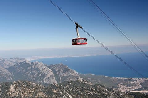 Olympos Cable Car Ride Sea To Sky with Transfer from Belek