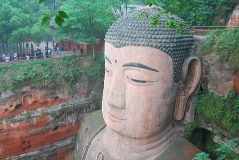 One Day Private Tour of Leshan Giant Buddha, Huanglongxi Ancient Town