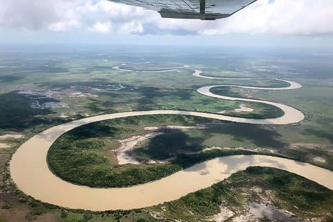 Kakadu Yellow Waters Cruise & Katherine Gorge Helicopter Scenic