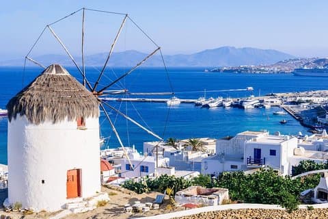Mykonos Tour with Snacks and Pick-Up(Small Group or Private)