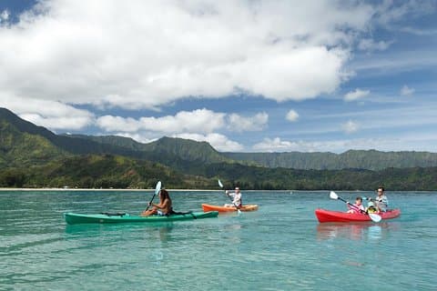 Hanalei Bay Morning Kayak and Snorkel Tour
