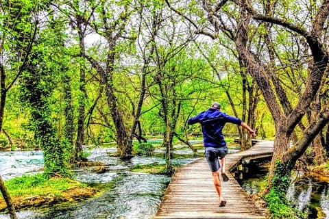 From Split: Krka Waterfalls and Skradin with scenic boat ride