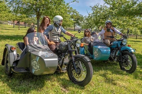 Visit Honfleur by sidecar 1.5 to 3.5 hour tour along the coast