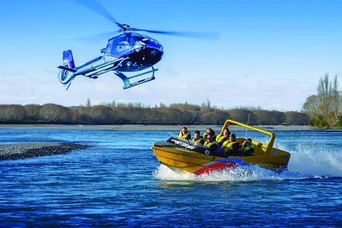 Helicopter & Jet Boat Tour – Canterbury
