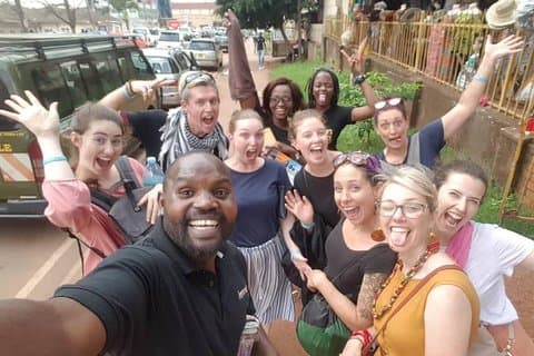 Kampala Walking Tour (3 Hours) with Optional Gaddafi Mosque Visit