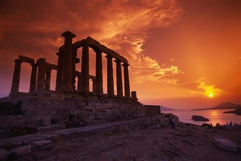 Enjoy Cape Sounio Private Majestic Sunset With Seaside Dinner