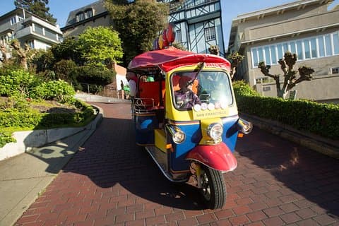 Private San Francisco Custom City Tour - Lucky Tuk Tuk (max 6)