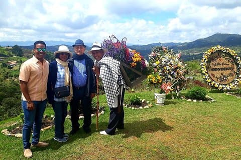 Exotic flowers farm and silleteros cultural tour
