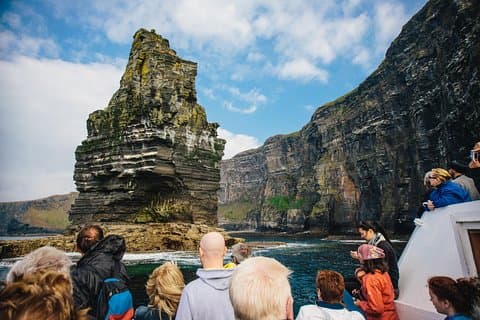 Small Group - Cliffs Cruise and Aran Islands in a Day from Galway