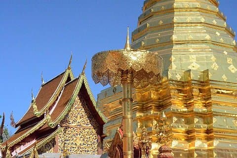 Doi Suthep at Evening.
