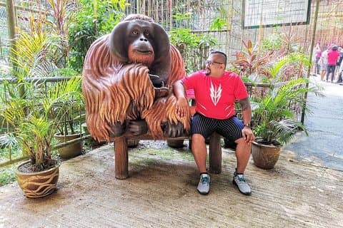 Bukit Merah Orang Utan Island & Perak Cave Temple Day Tour