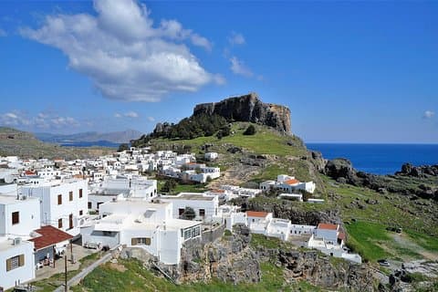 LINDOS & RHODES HIGHLIGHTS: PRIVATE HALF-DAY SHORE EXCURSION - 4p