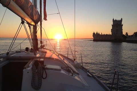 Sunset Sailing Tour On The Tagus River