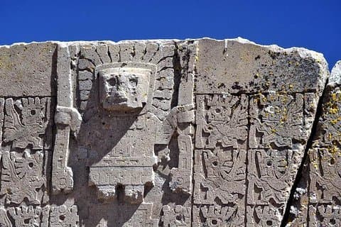 TIWANAKU RUINS. Spiritual & Political Centre - Tiwanaku Culture.