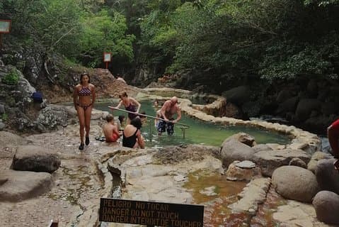 Volcano-Waterfall and Hot Springs Private Tour