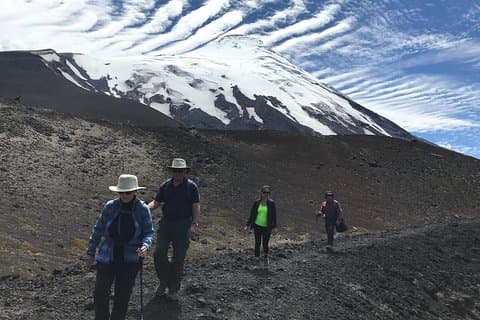 PRIVATE-Full day Hiking Solitario trail, Osorno Petrohue Falls