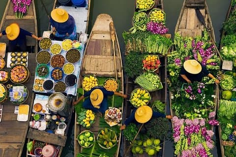 Khlong Lat Mayom & Taling Chan Local Floating Markets Tour (SHA Plus)