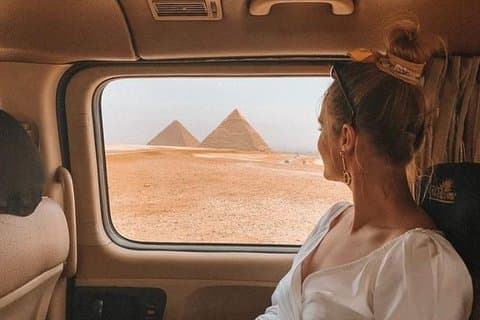 Private tour Giza Pyramids, Grand Egyptian Museum & Local Lunch