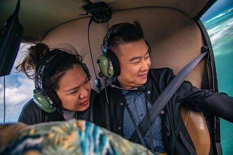 Marry Me Banner Flyover - Helicopter Proposal Flight