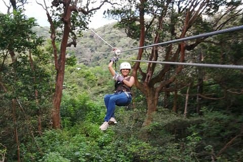 Zip line, Hot Springs, horses and More Aventure.