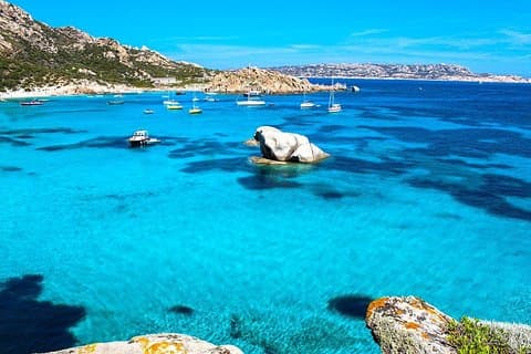 Boat trip La Maddalena Archipelago - Departure from Palau