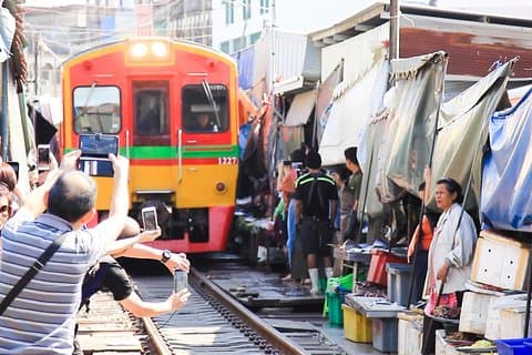 Maeklong Railway Market, Tha Kha Floating Market And The Hidden Gems